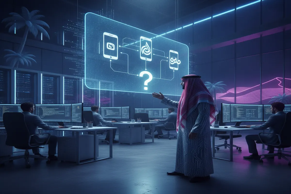 شركة تصميم تطبيقات الجوال في السعودية